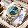 Men's Luminous Quartz Diary Watch: Stylish & High-Value Fashion Accessory