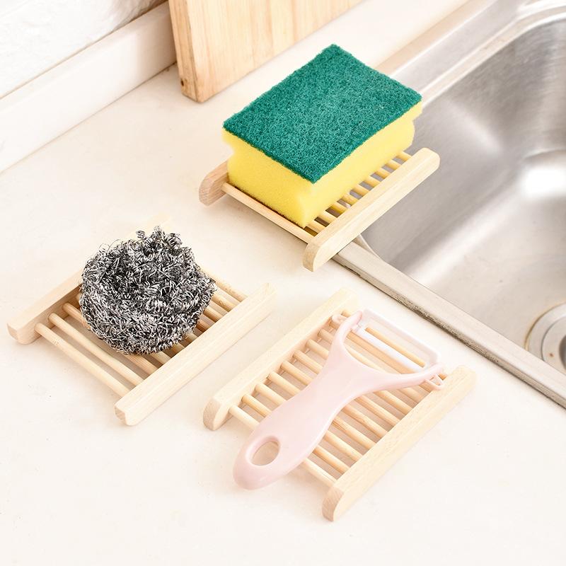 Handgemachte Seife Reinigungsständer Einzigartige Holzseifenschale Tragbar Schalenhalter mit Ablage Badezimmer Seifenaufbewahrungsorganizer