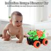 Kids Induction Escape Dinosaur Car Crawling Toy Electronic Pets Musical Toys Toddler Moving Avoid Obstacles Toy Party Gifts