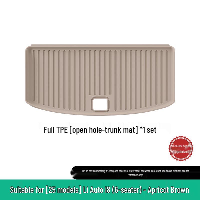 Compatible TPE Floor Mats for 25 Ideal i8 Models: Custom Car, Trunk, and Seat Back Mats