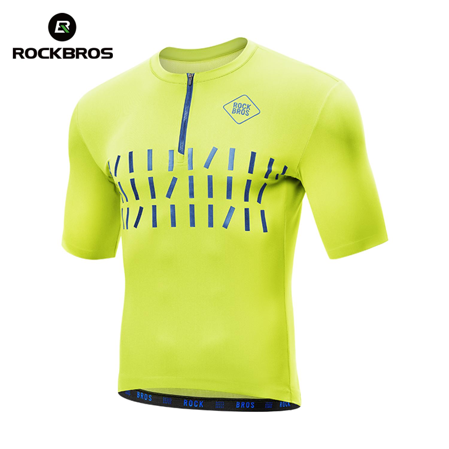 ROCKBROS Men Cycling Jersey Lightweight Short