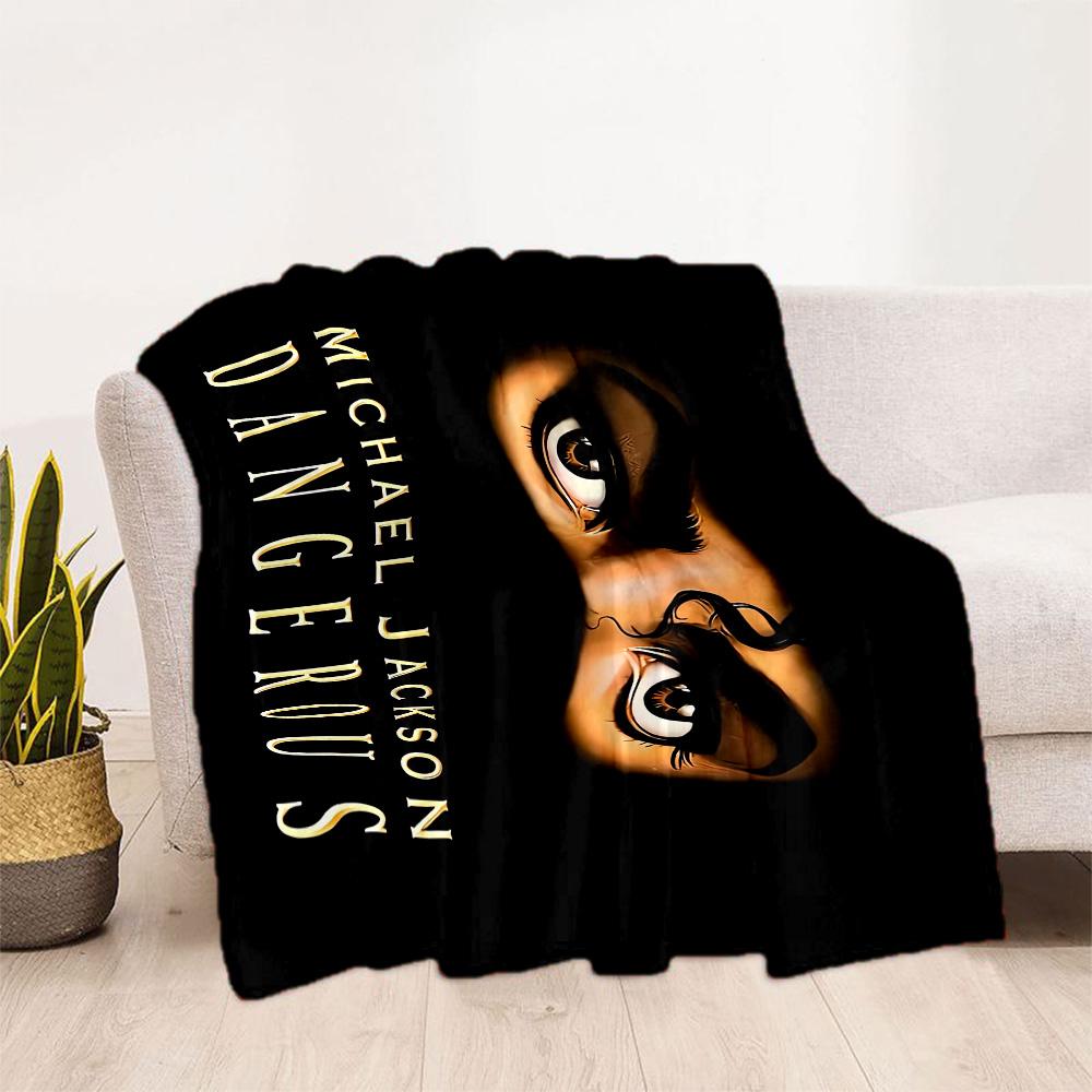 Michael Jackson 90 Blanket Comfortable Suitable for Chair Seaside Picnics Four Seasons Universal Modern Best Holiday Gift for Friends Family