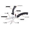 Kitchen Strong Stainless Steel Multi-Functional Bone Cutting Knives & Scissors