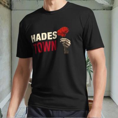 New Hadestown Active Logo Men's Black T Shirt Funny Size S To 5XL
