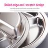 Stainless Steel Divided Meal Tray