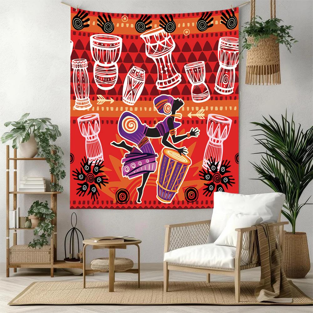 African Style Wall Decor Tapestry Art For Pet Memorial Birthdaywedding Party Backdrop Family Gift