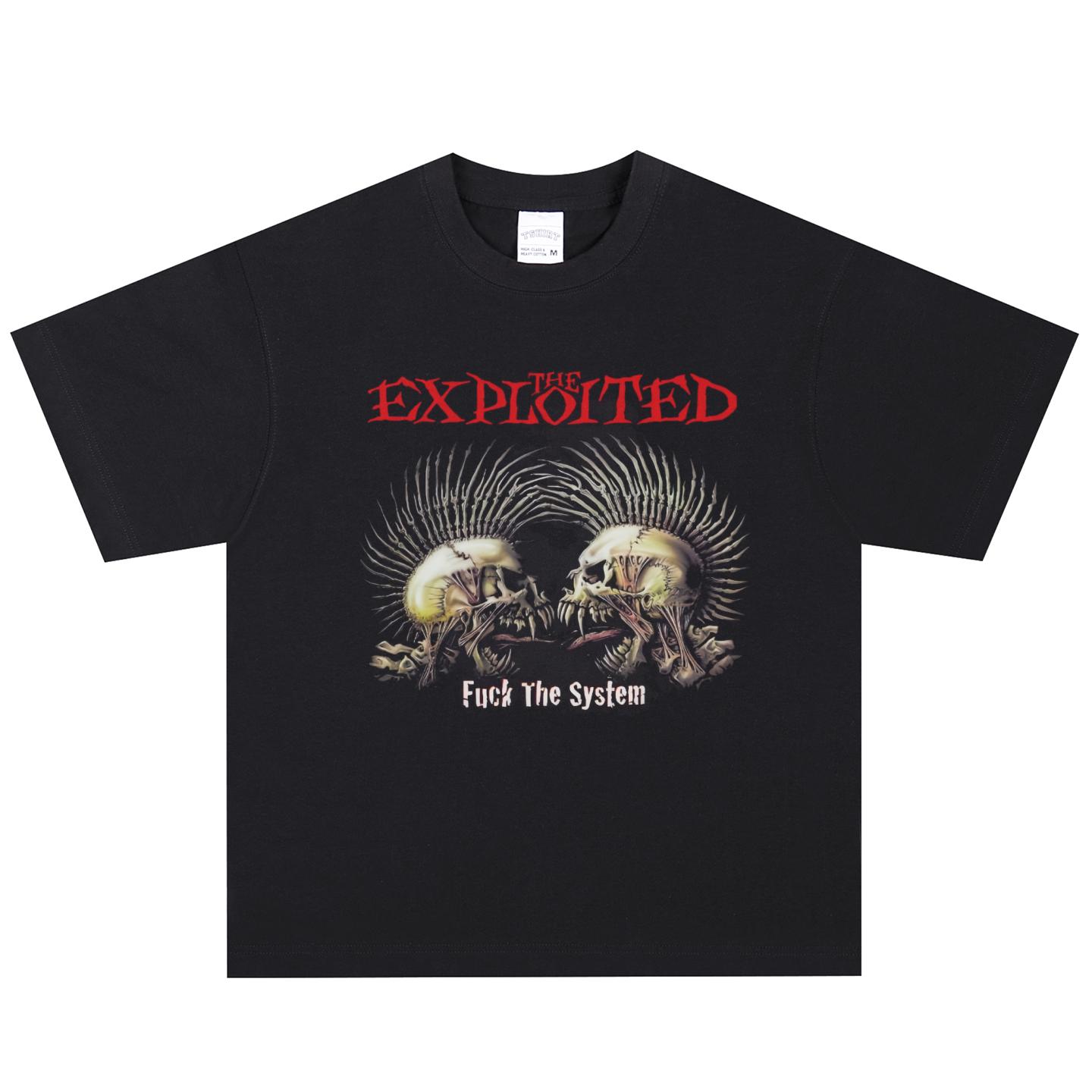 The Exploited T-Shirt, Soft Fabric Casual Daily Wear S