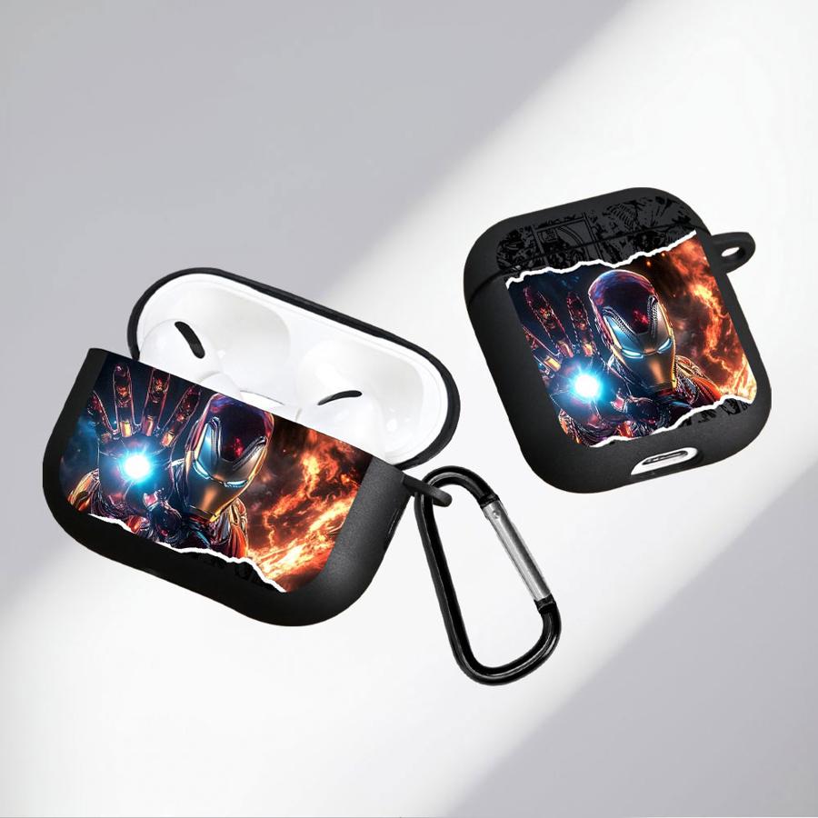 Marvel Comics Iron Man Soft Earphone Cases Cover Case For Airpods Pro Pro2 1 4 2 Pro3 3