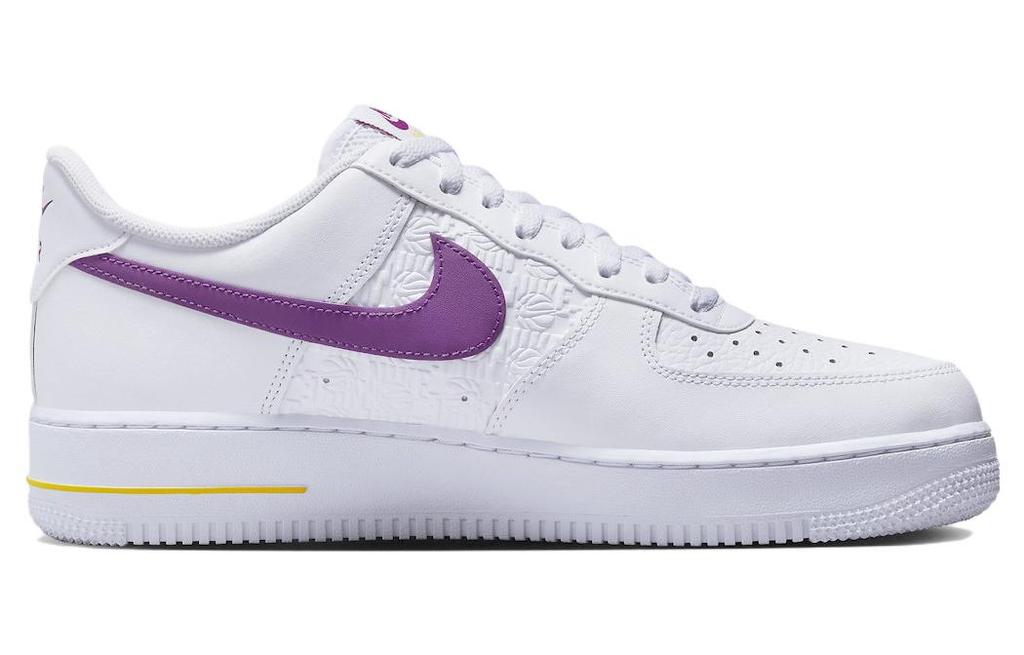 Nike Air Force 1 '07 'Embossed Hoops Lakers' FJ4209-100