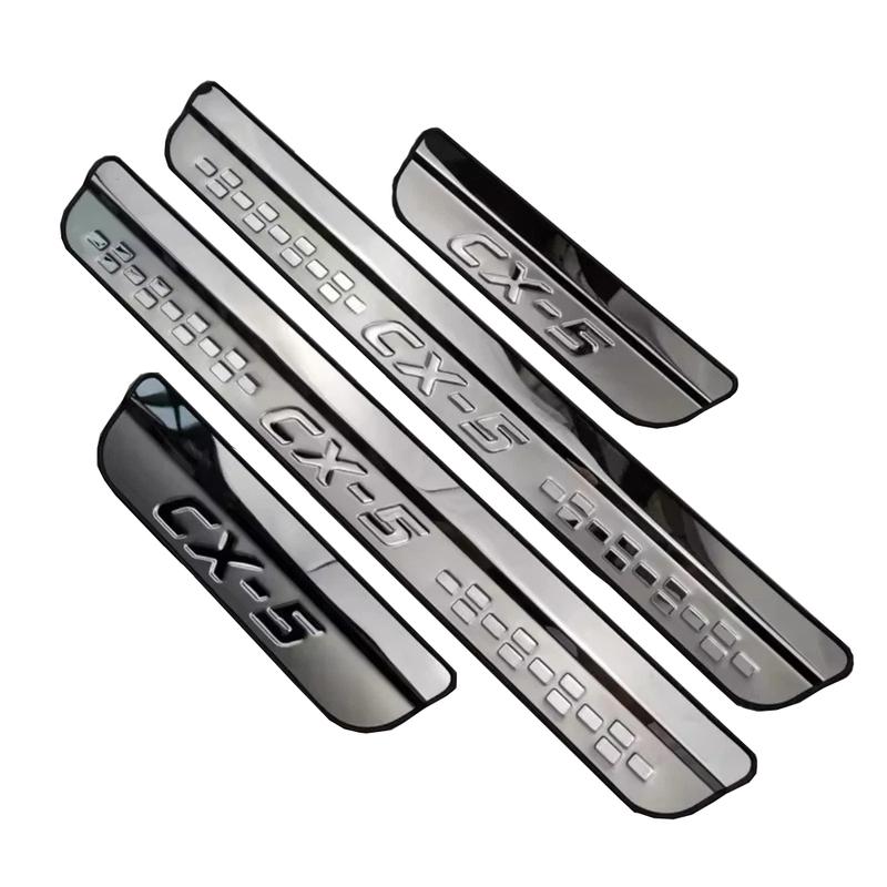 Autozubehör Für Mazda CX-5 CX5 2017- Einstiegsleisten Schutzblech Verkleidung Auto Original Schwellerleiste Styling Aufkleber