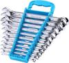 DURATECH Combination Wrench Set, 11-Piece Set, Single-Ended Wrenches, 8-19mm, Compatible with CR-V, Mirror Finish, Auto Repair, Maintenance, Assembly,