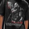 The Witcher Wild HunT-Shirt | The Witcher T-Shirt, Acid Wash Oversize T-Shirt - 250 GSM, Grunge & Goth Streetwear, Vintage Washed T-Shirt