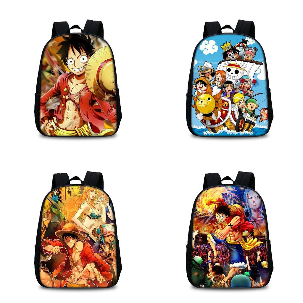 One Piece Backpack For Kids With Nylon Material And Adjustable Straps For School And Daily Use