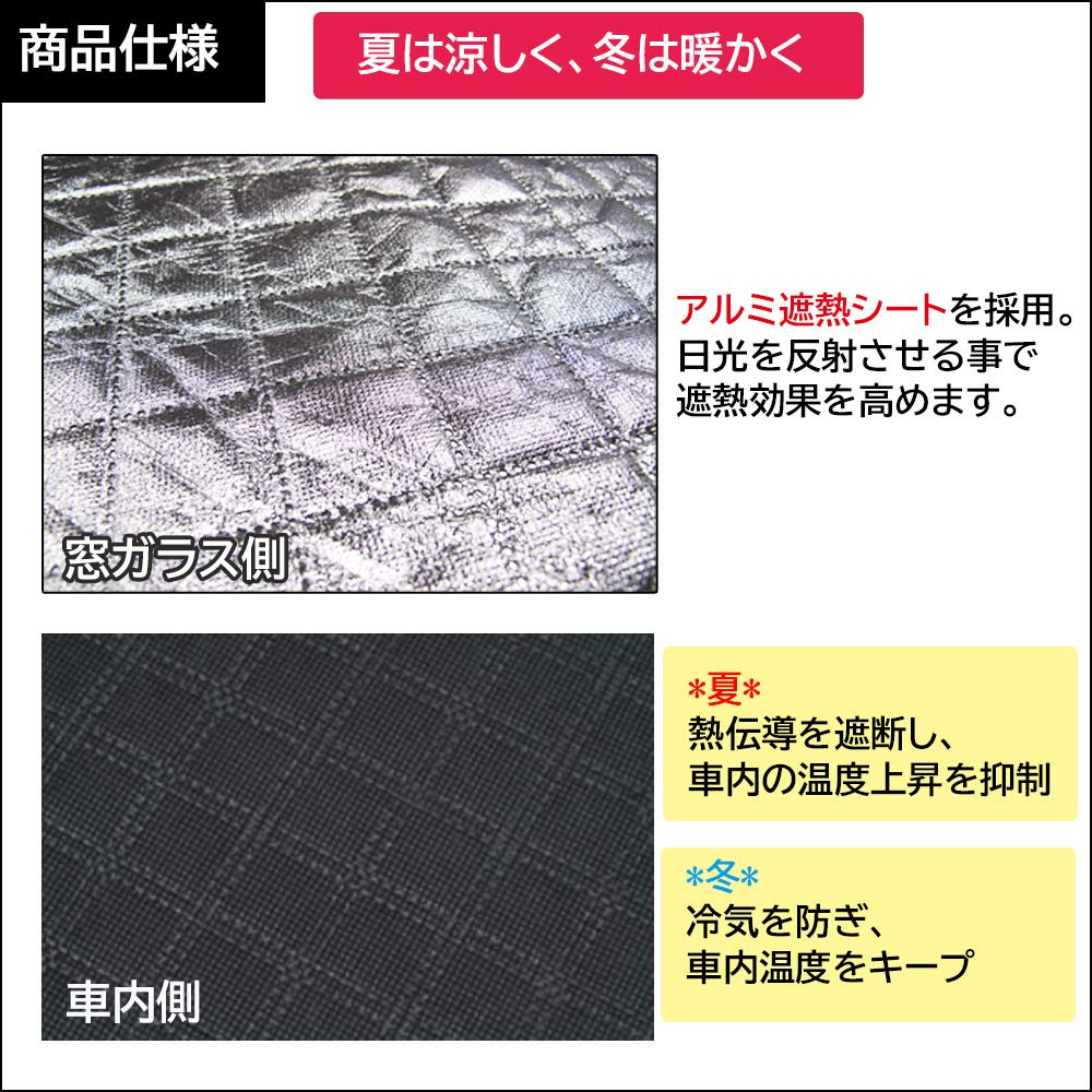 Front Sunshade Compatible with Roomy Tank 1 Piece / (M900A, M910A) / Fs009-01