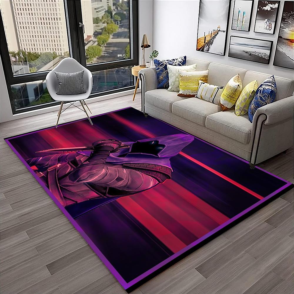 VALORANT Game Gamer Cartoon 3D Carpet Rug for Home Living Room Bedroom Sofa Doormat Decor,kids Play Area Rug Non-slip Floor Mat