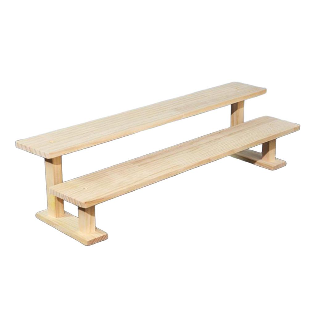 Figure Display Stand Cupcake Stand Holder Wooden Display Riser Perfume Organizer for Crafts
