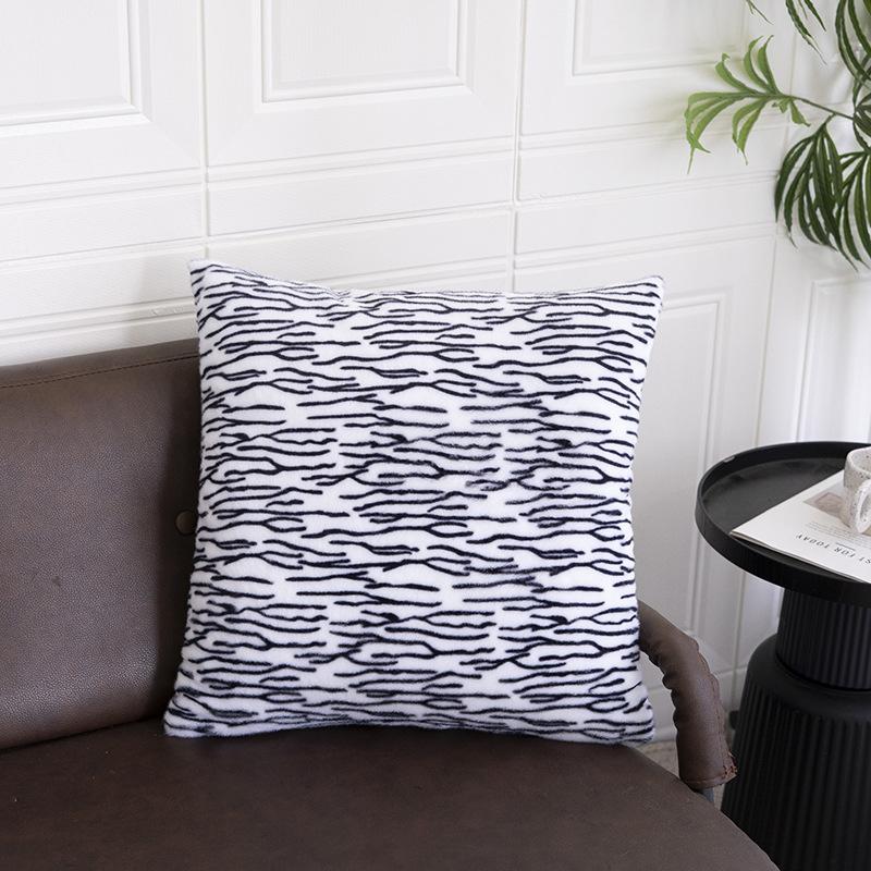 Leopard Print Soft Plush Pillow Cover Home Decor Pillow Cover Living Room Sofa Cushion Cushion Cover