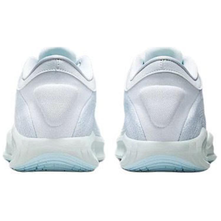 Nové protiskluzové basketbalové boty Nike s nízkým svrškem odolné proti opotřebení pánské bílé FJ7808-101