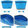 Waterproof PVC Beach & Swim Bag with Water-Repellent Zipper - Portable Outdoor Handbag