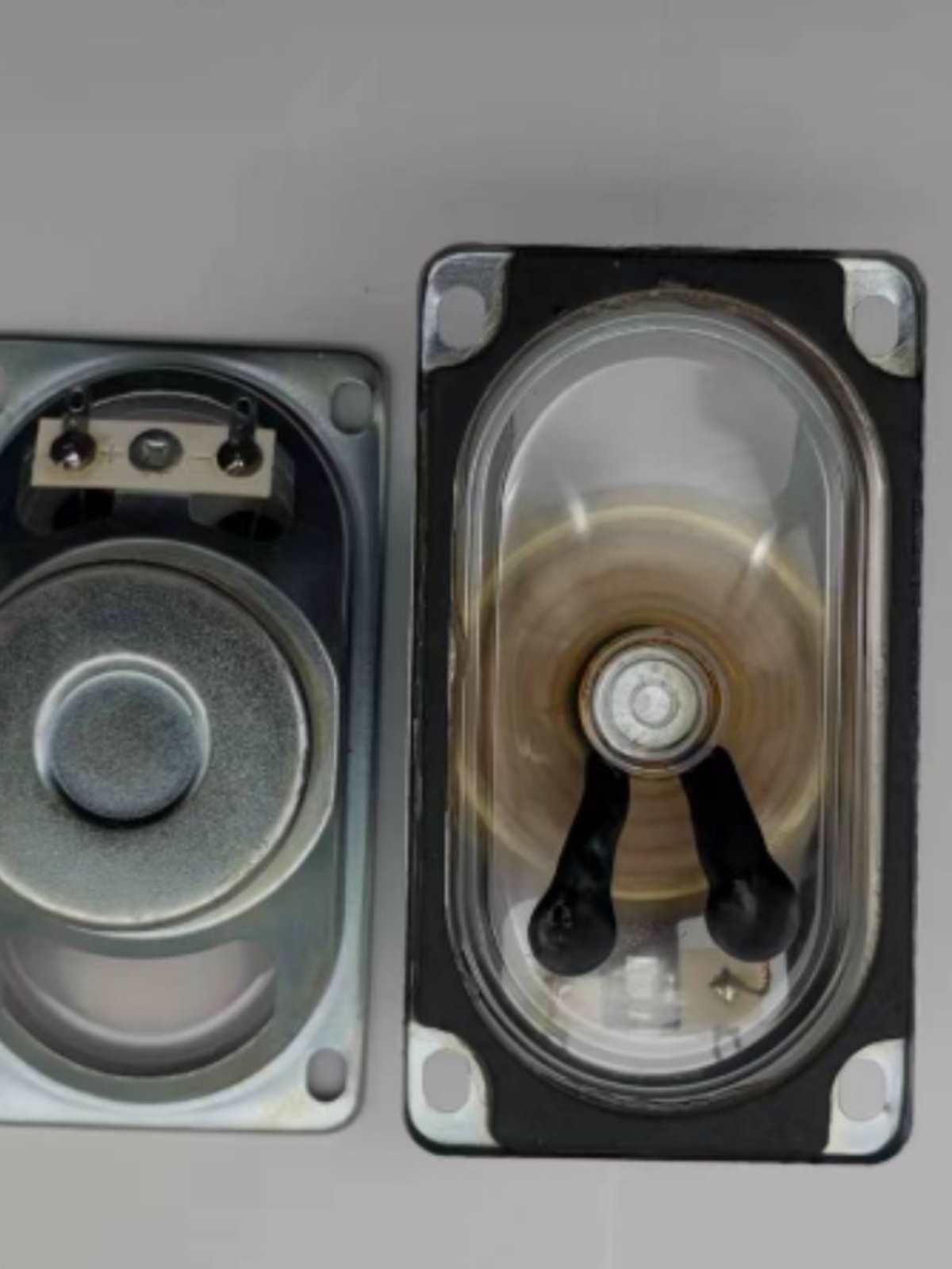 5W 8 Ohm Rectangular Loudspeaker, 50x90mm, Transparent Film