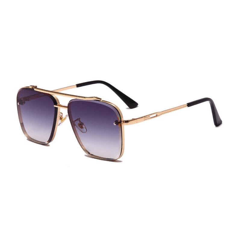 Classic DT Mach Series Fashion Sunglassess for Men Luxury Brand Glamour Square Glasses Gradient Vintage Shades