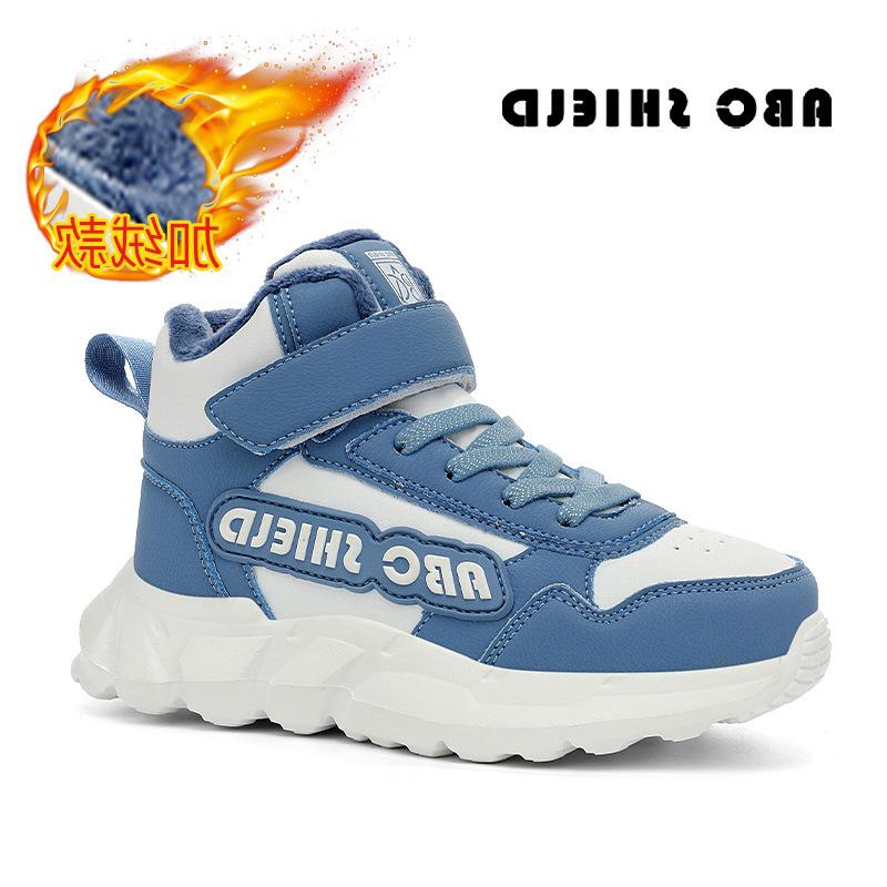 Jungen Winterschuhe 2025 - Rutschfeste Samt-Laufschuhe - Weiche, Warme Sportsneaker