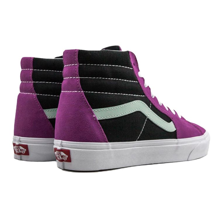 Vans Sk8-Hi Vintage Sport Unisex Sneakers Purple Fuchsia Aqua VN0A4BV6TGU