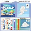 TEMU 3D Geometric Collage DIY Stickers for Kids' Creative Education