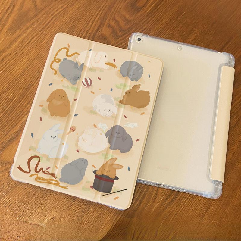 For iPad Gen 9 Case New High Quality Cute Dog Pattern iPad Smart Case For iPad Air 4 5 10.9 Air 3 10.5 Mini 6 5 4 Gen 10 with Pencil Holder