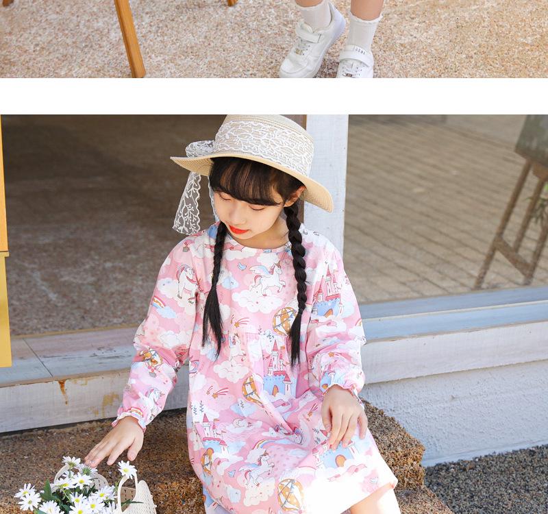 Podzimní princeznovská sukně pro dívky: Korejský styl pro batolata a malé děti