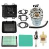 Carburetor Kits Air Fuel Filter Cover For Honda GCV135 GCV160 GCV190 HRB216 HRZ216 Engine Home Garden Tools Accessories
