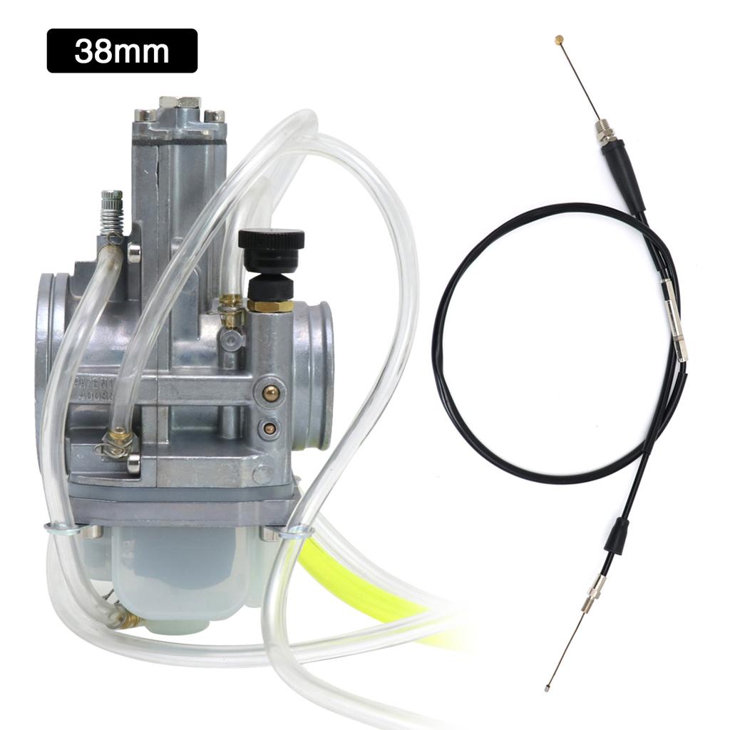 ZSDTRP 2T 38mm 40mm For Lectron Carburetor with Cable For Yamah Kawasak Suzuk Honda YZ250F KX250F RMZ250 CRF250R CRF450R