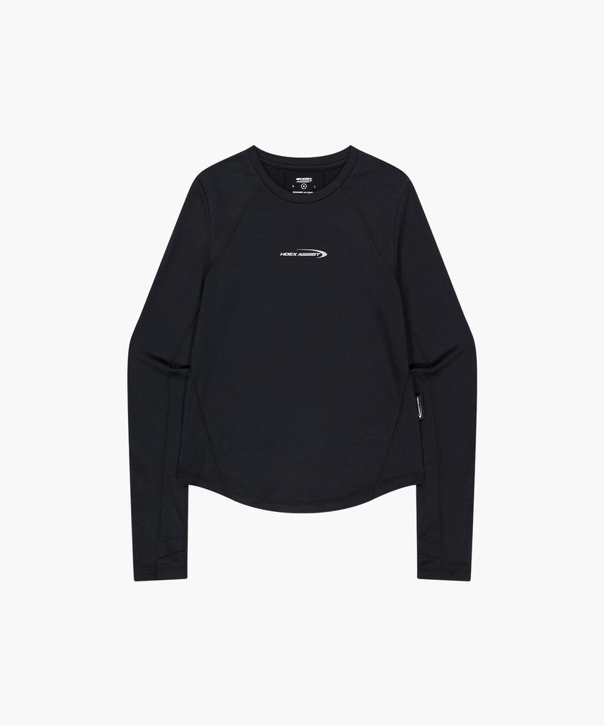 HDEX Women'S Assist Waffle Performance Long Sleeve (Black)