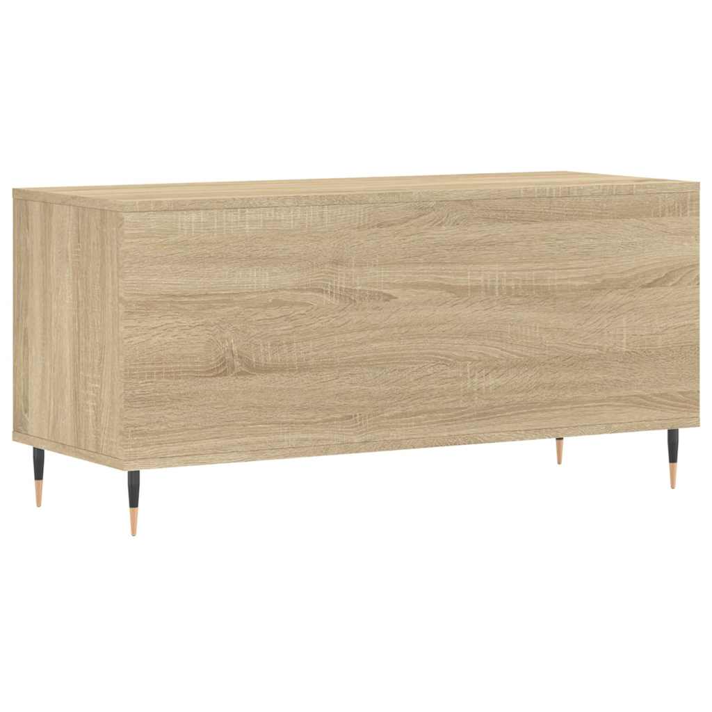 Record Cabinet in Sonoma Oak 100 x 38 x 48 cm Particleboard