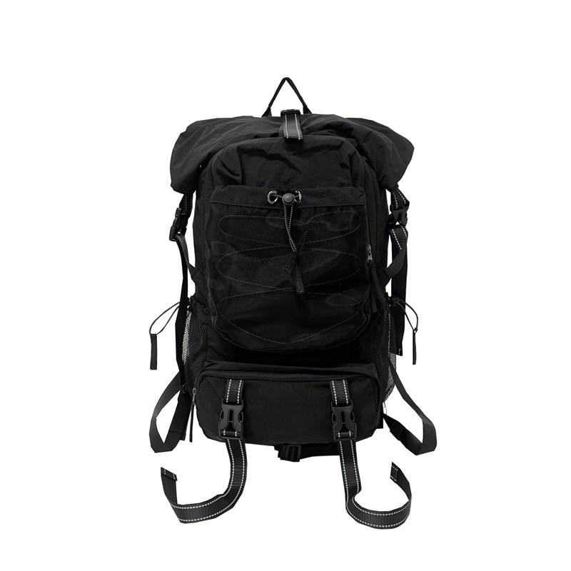 

2025 Outdoor Multifunction Camping Travel Backpack Men Women Tactical Techwear Style Lightweight School Bag
