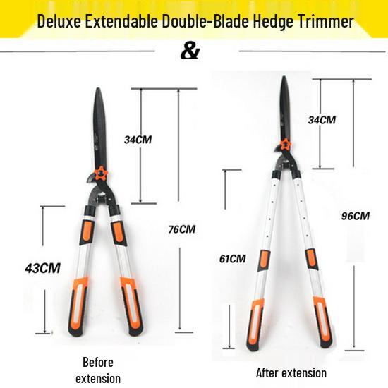 Powerful Gardening Pruning Shears: Flower, Tree, Grass, and Hedge Trimmers