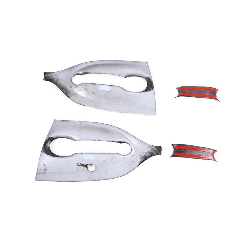 Outside Door Handle Bowl Cover Trim Sticker For Mercedes Benz Smart 451 453 Fortwo Forfour 2009- Car Styling Accessories