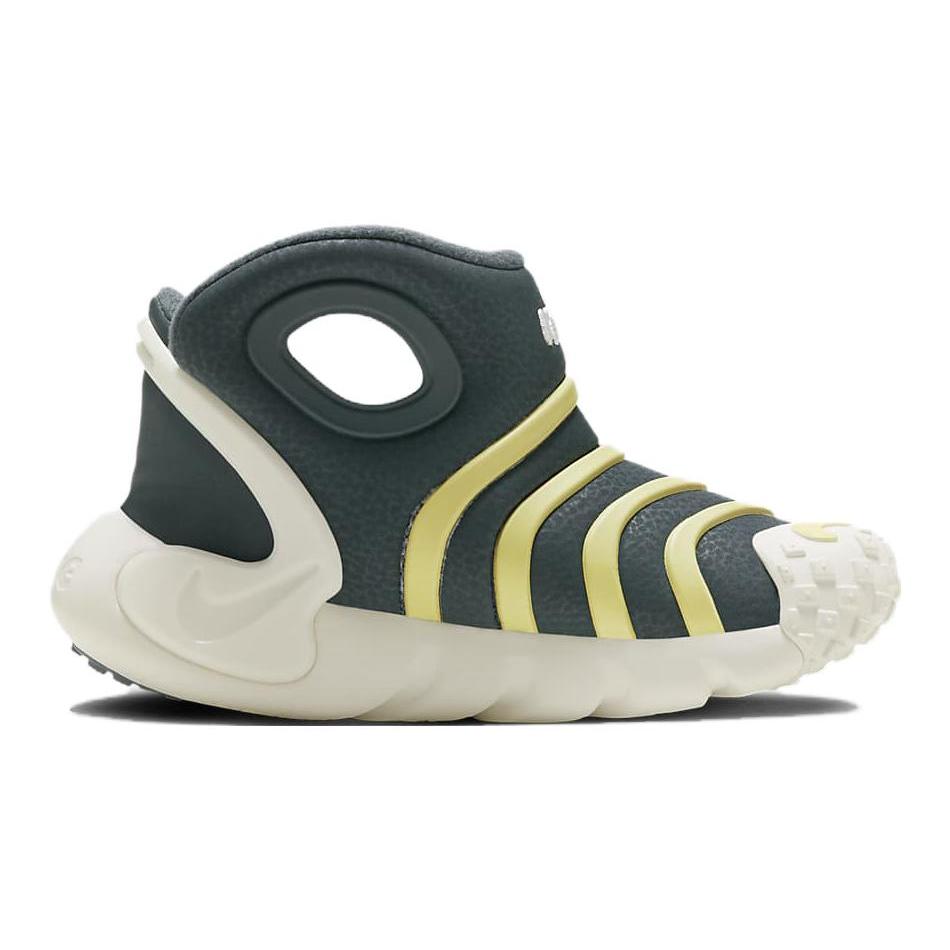 Nike Dynamo GO Slip Resistant Abrasion Resistant Mid top Kids Lifestyle Shoes Gray White Kids' DQ6009-300