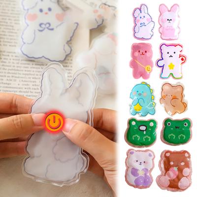 Mini Winter Handwärmer Sofortige Erwärmung Niedlicher Gel-Handwärmer Tragbarer Snap Click Taschenwärmer Wiederverwendbar Zuhause Büro Outdoor