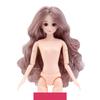 30cm 20/26Jointed Girl Doll Nude Body Parts Dolls With Hair Kids Toys 23 Jointed Girl Doll
