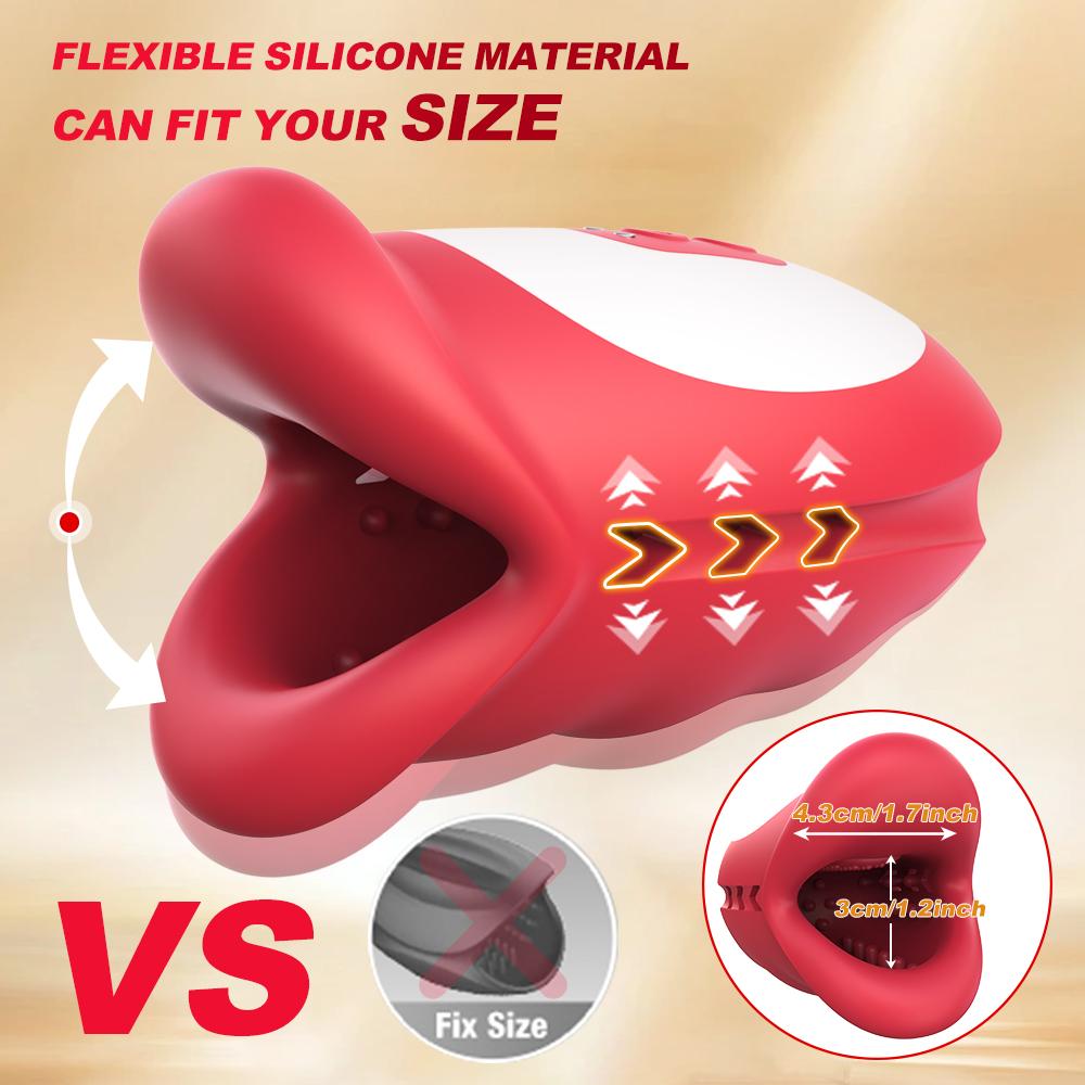 Męski Masturbator Zabawki Seksualne dla Mężczyzn Trening Penisa Wibrator Blowjob Ssanie Maszyna Seksualna Trener Żołędzi Stymulator Wibrujący Penisa