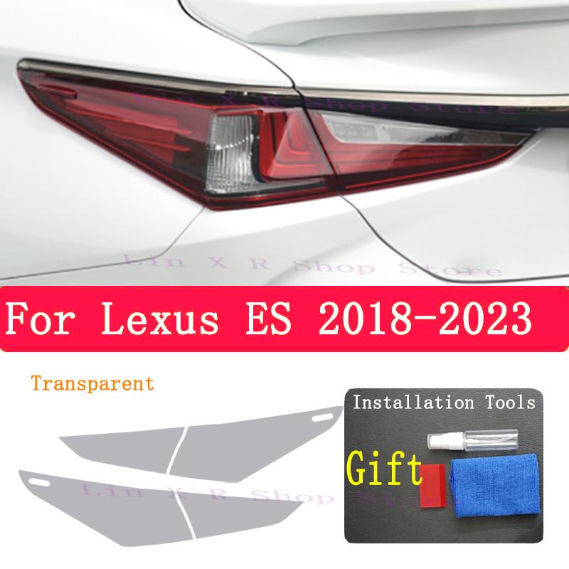 Pour Lexus ES 300H 2018- Phare Extérieur de Voiture Anti-rayures Lampe Avant Teintée Film Protecteur TPU Accessoires de Réparation Autocollant