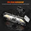 Wireless Bike Horn Alarm with Turn Signals USB Rechargeable Warning Cycling Lighting for Night Riding Bike Tail Lights