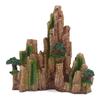 Rockery Artificial Hill Fish Tortoise Tank Aquarium Landscape Resin Ornament