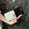 PU Leather Phone Case For Samsung Z Flip 7 FE 6 5 4 3 Flip6 Flip5 Flip4 Flip7 5G 360 Rotating Magnetic Ring HolderBack Cover