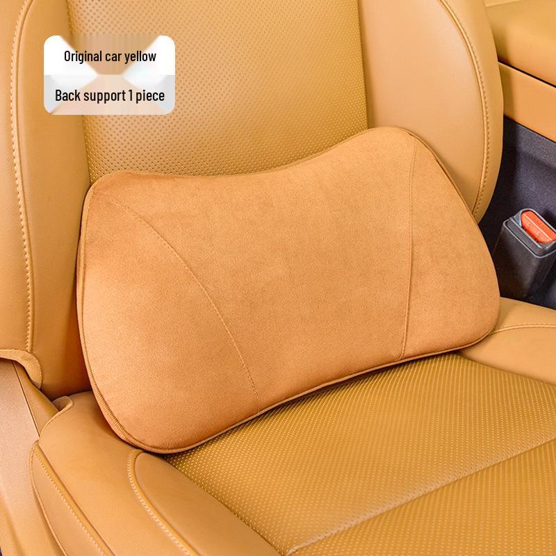 Ideal Headrest & Lumbar Support Pillow for L6L7L8L9 Car Seats - Neck & Back Comfort