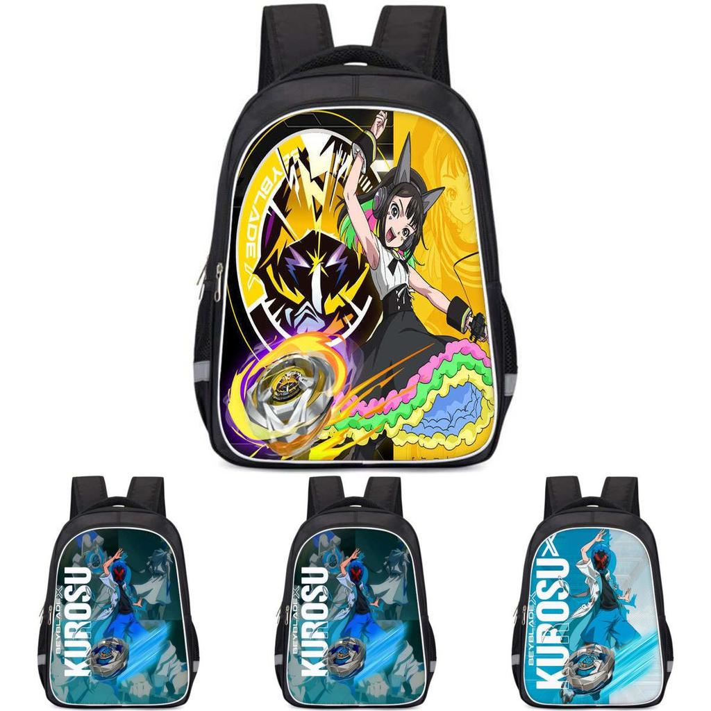 Plecak Beyblade X o dużej pojemności Lekka torba Oxford na szkolne przybory