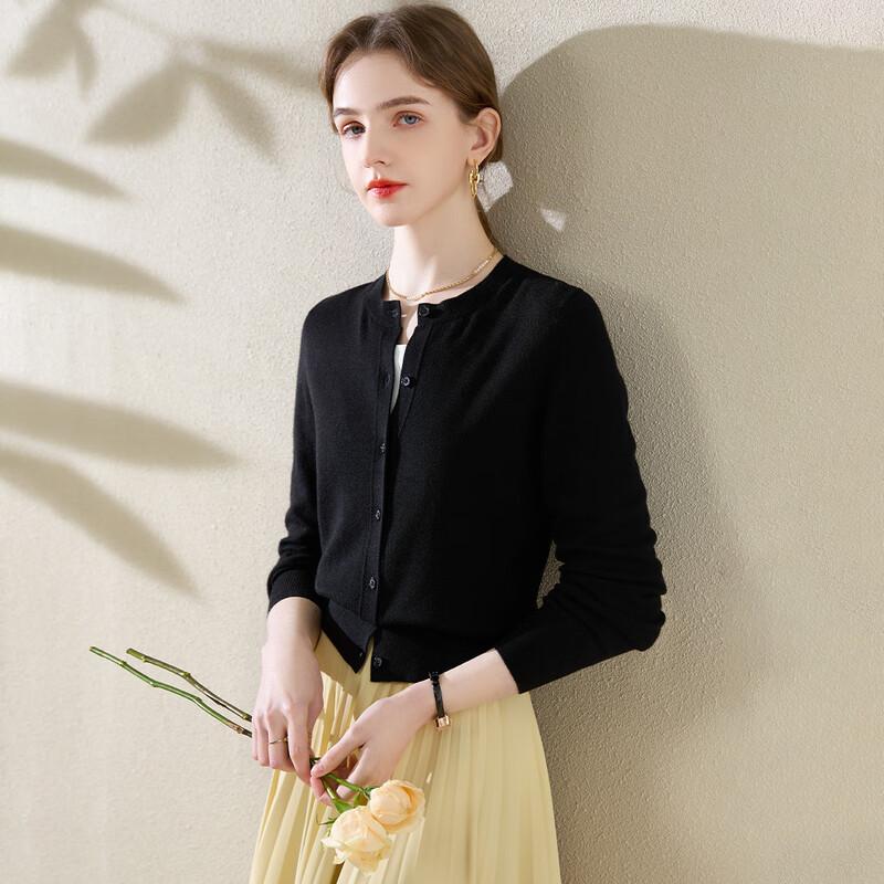 TUHUANG Women's Ribbed Knit Cardigan