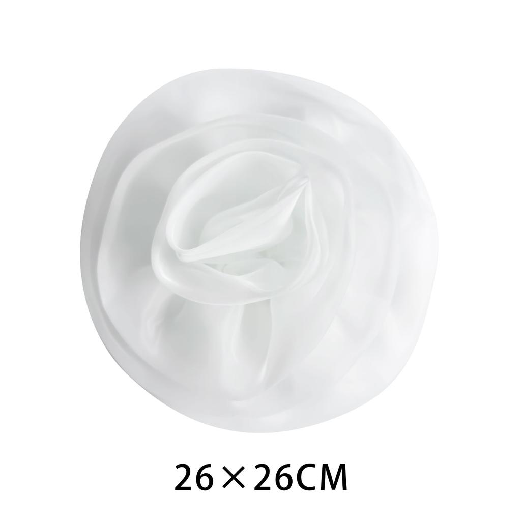 Color Organza Three-Dimensional Flower Corsage Decorative Cloth Sticker Handmade Diy Jewelry Accessories Simulated Flower Clothing Accessories