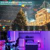 Luci a corda intelligenti Luci da interno APP e telecomando Luci a corda LED con sincronizzazione musicale Luci a corda con cambio colore Bluetooth